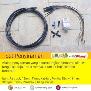 Sistem Penyiraman Cilibangi